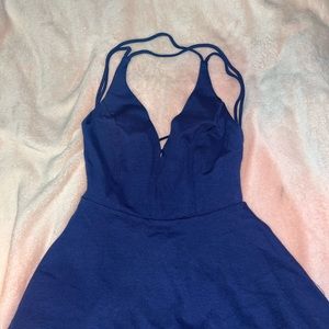 Navy blue dress size M from lulus